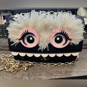 Rare Kate Spade New York Leather Imagination Toothy Monster Bag, Preloved gorg😍